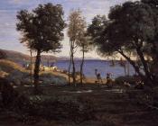 View near Naples - 让·巴蒂斯特·卡米耶·柯罗